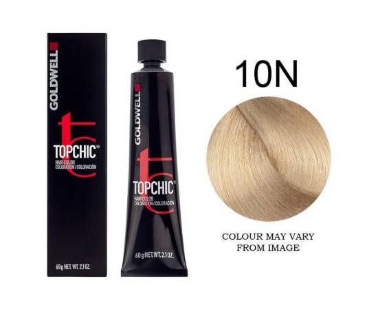Goldwell Topchic 10N - светлый блондин экстра 60 мл (тюбик), Объём: 60 мл (тюбик)