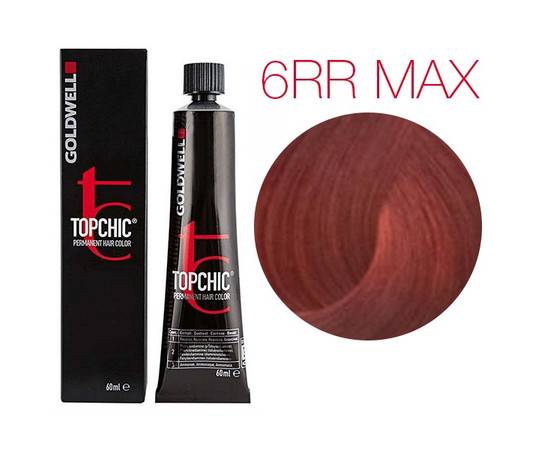 Goldwell Topchic 6RR MAX - волнующий красный 60 мл (тюбик), Объём: 60 мл (тюбик)