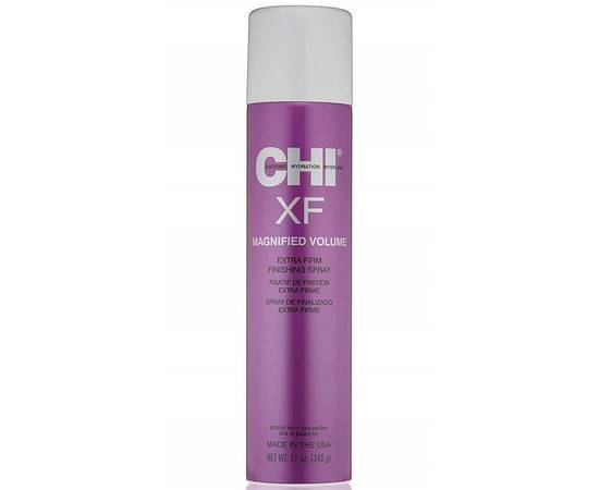 Chi Magnified Volume Extra Firm Finishing Spray - Лак для волос экстрасильной фиксации 340 гр, Объём: 340 гр