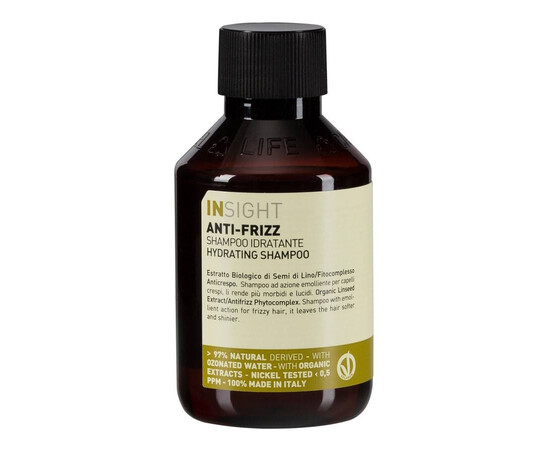 INSIGHT Anti-Frizz Hydrating Shampoo - Разглаживающий шампунь для непослушных волос 100 мл, Объём: 100 мл