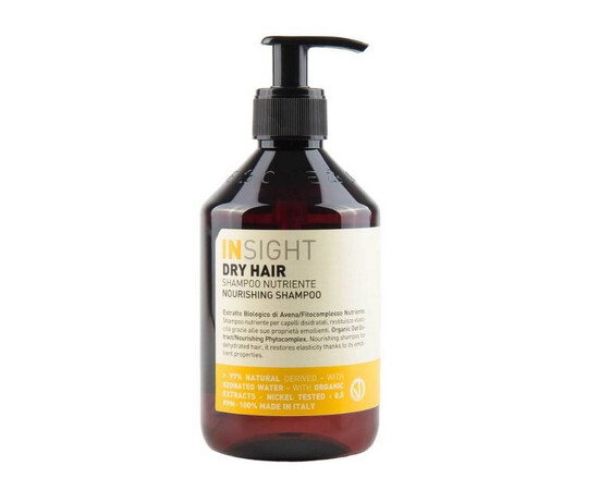 INSIGHT Dry Hair Nourishing Shampoo - Увлажняющий шампунь для сухих волос 400 мл, Объём: 400 мл
