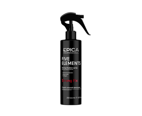 Epica Professional Styling Five Elements Strong Fixation Spray - Спрей для волос сильной фиксации с термозащитным комплексом 250 мл, Объём: 250 мл