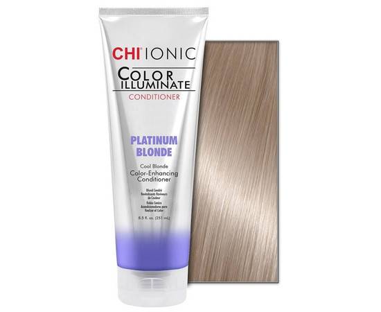 CHI Color Illuminate Conditioners Platinum Blonde - Оттеночный кондиционер платиновый блонд 251 мл, Объём: 251 мл