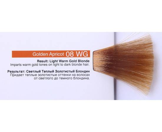 Redken Shades EQ Gloss 08WG Golden Abricot - Краска-блеск без аммиака для тонирования 60 мл, изображение 2
