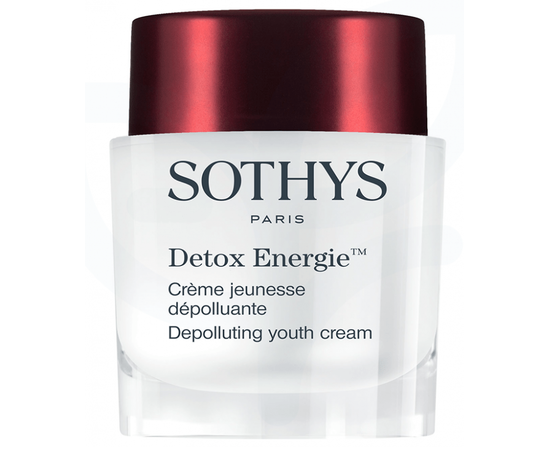 Sothys Detox Depolluting Youth Cream - Омолаживающий энергонасыщающий детокс-крем 50 мл, Объём: 50 мл