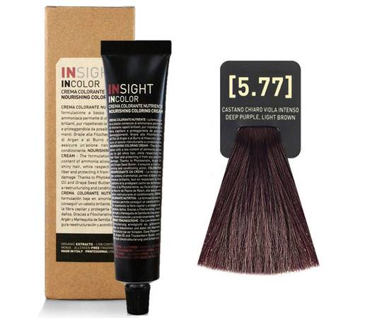 INSIGHT Incolor 5.77 Deep Purple, Light Brown - Фиолетовый интенсивный светло-коричневый 100 мл