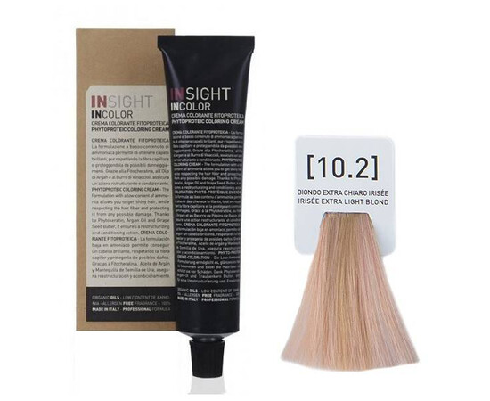 INSIGHT Incolor 10.2 Irisee Extra Light Blond - Перламутровый супер светлый блондин 100 мл