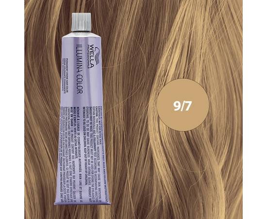 Wella Professional Illumina Color 9/7 Очень светлый блонд коричневый 60 мл