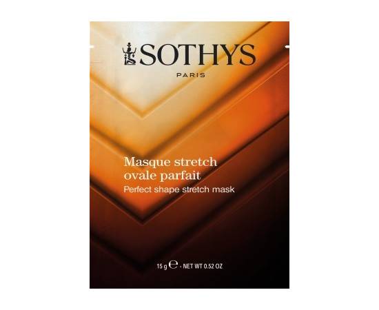 Sothys Perfect Shape Stretch Mask - Эластичная тканевая маска "Идеальный овал" 10 саше, Объём: 10 саше