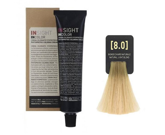 INSIGHT Incolor 8.0 Natural, Light Blond - Светлый блондин натуральный 100 мл