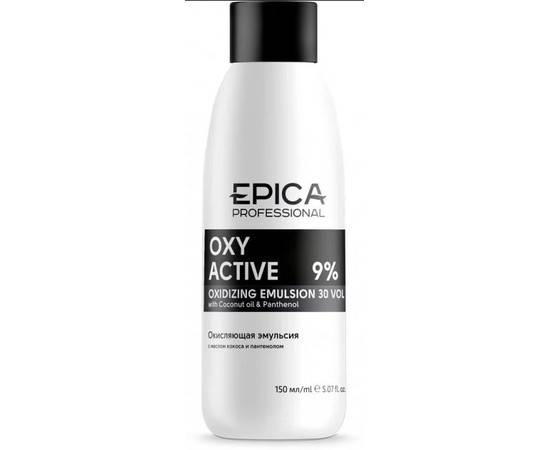 Epica Professional Oxy Active 30 vol - Кремообразная окисляющая эмульсия с маслом кокоса и пантенолом 9% 150 мл, Объём: 150 мл