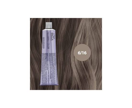 Wella Professional Illumina Color 6/16 темный блондин пепельный фиолетовый 60 мл