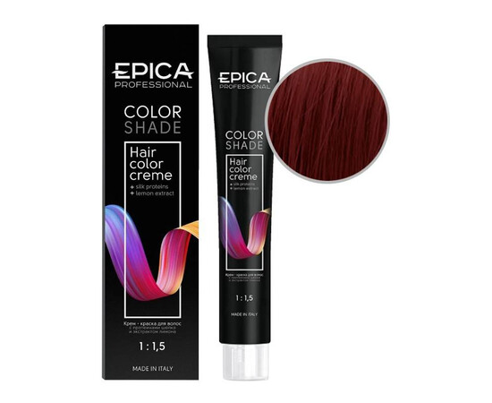 EPICA Professional Color Shade Red 7.66 - Крем-краска светлый шатен красный интенсивный 100 мл