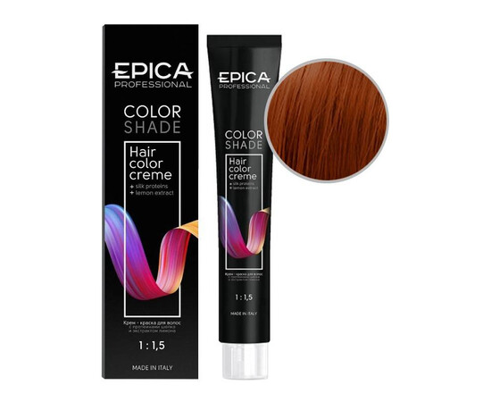 EPICA Professional Color Shade Intense Copper 8.46 - Крем-краска светло-русый медно красный 100 мл