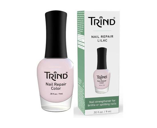 TRIND Nail Repair Color Lilac - Укрепитель ногтей (сиреневый) 9 мл, Объём: 9 мл