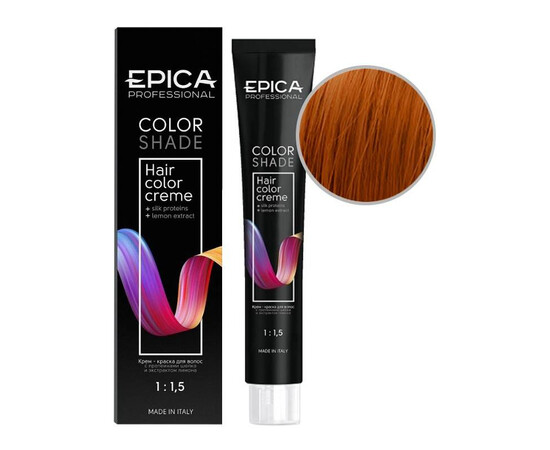 EPICA Professional Color Shade Intense Copper 8.44 - Крем-краска светло-русый интенсивный медный 100 мл