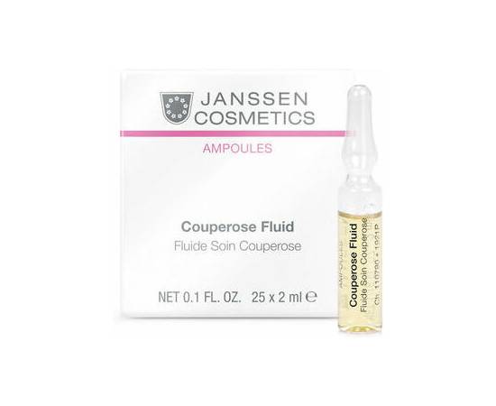 Janssen Cosmetics Couperose fluid - Сосудоукрепляющий концентрат для кожи с куперозом 7 x 2 мл, Объём: 7 x 2 мл