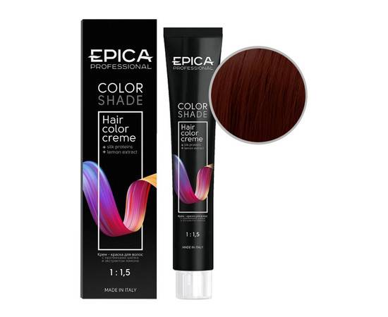 EPICA Professional Color Shade Mahogany 6.5 - Крем-краска русый красный махагоновый 100 мл