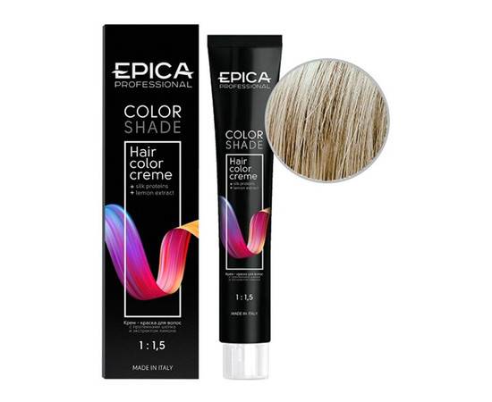 EPICA Professional Color Shade ASH 10.1 - Крем-краска светлый блондин пепельный 100 мл