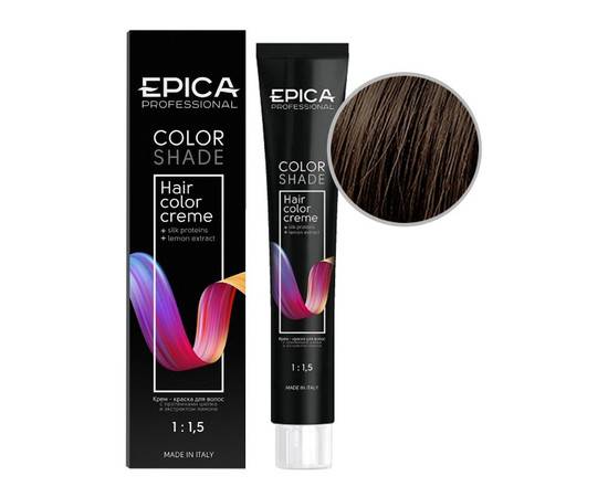 EPICA Professional Color Shade Intense Natural 6.00 - Крем-краска темно-русый интенсивный 100 мл