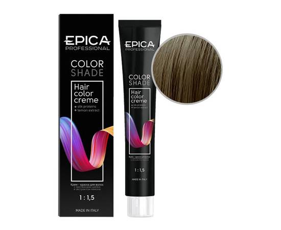 EPICA Professional Color Shade ASH 7.1 - Крем-краска русый пепельный 100 мл