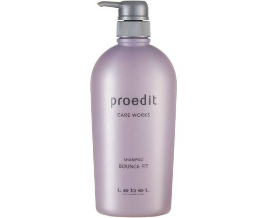 Lebel Proedit Bounce Fit Shampoo - Восстанавливающий шампунь для сильно поврежденных, сухих, ломких волос 700 мл, Объём: 700 мл