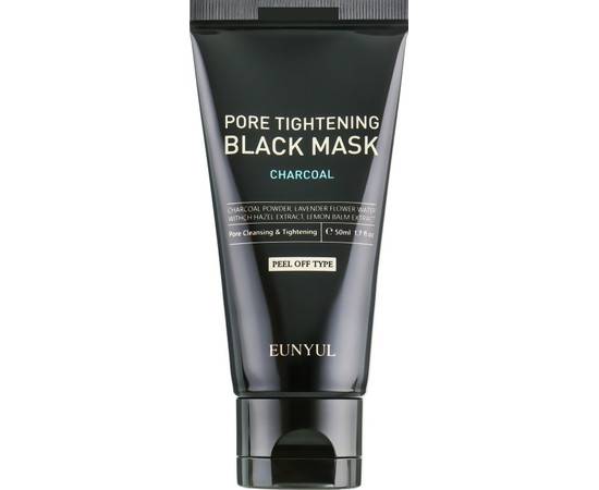 EUNYUL Pore Tightening Black Mask - Маска-пленка сужающая поры с углем 100 мл, Объём: 100 мл