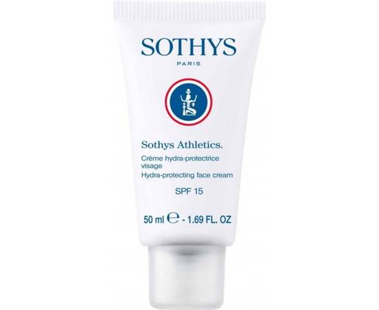 Sothys Hydra-Protecting Face Crean SPF 15 - Увлажняющий защитный крем с тоном 50 мл, Объём: 50 мл