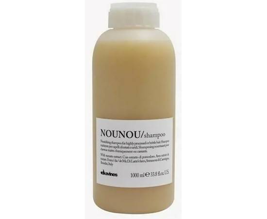 DAVINES NOUNOU Shampoo - Питательный шампунь для уплотнения волос 1000 мл, Объём: 1000 мл