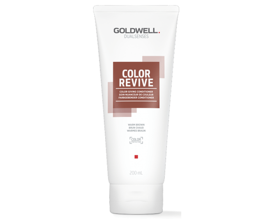 Goldwell Dualsenses Color Revive Conditioner Warm Brown - Бальзам для волос теплый коричневый 200 мл