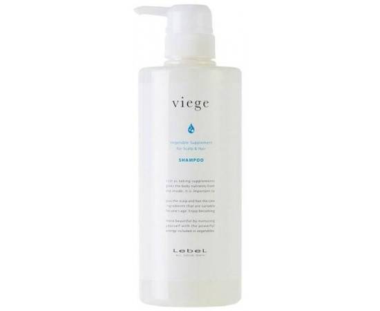 Lebel Viege Shampoo - Шампунь восстанавливающий для волос и кожи головы 600 мл, Объём: 600 мл