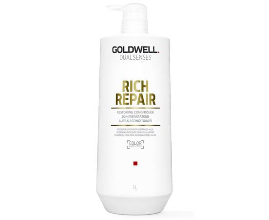 Goldwell Dualsenses Rich Repair Restoring Conditioner - Кондиционер против ломкости волос 1000 мл, Объём: 1000 мл