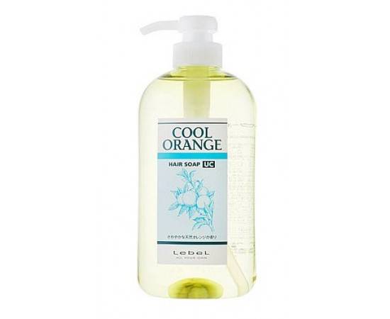 Lebel Cool Orange UC Hair Soap Шампунь «Ультра Холодный апельсин» 600 мл, Объём: 600 мл
