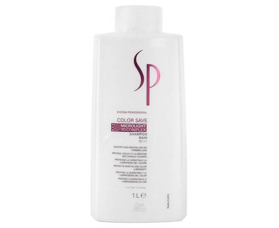 Wella SP Color Save Shampoo - Шампунь для окрашенных волос 1000 мл, Объём: 1000 мл