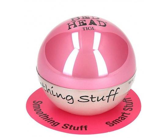 TIGI Bed Head Dumb Blonde Smoothing Stuff - Текстурирующий крем для укладки волос, блеска и защиты от влаги 50 мл