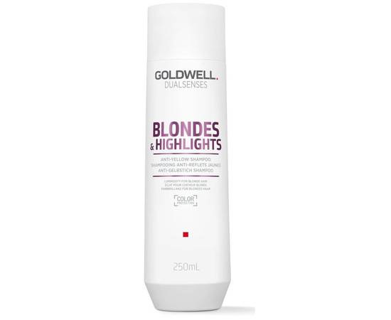Goldwell Dualsenses Blondes Highlights Anti-Yellow Shampoo - Шампунь против желтизны 250 мл, Объём: 250 мл