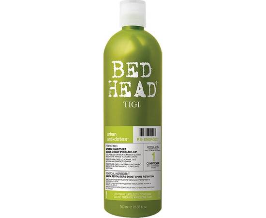 TIGI Bed Head Urban Anti+dotes Re-Energize 1 - Кондиционер для нормальных волос 750 мл, Объём: 750 мл