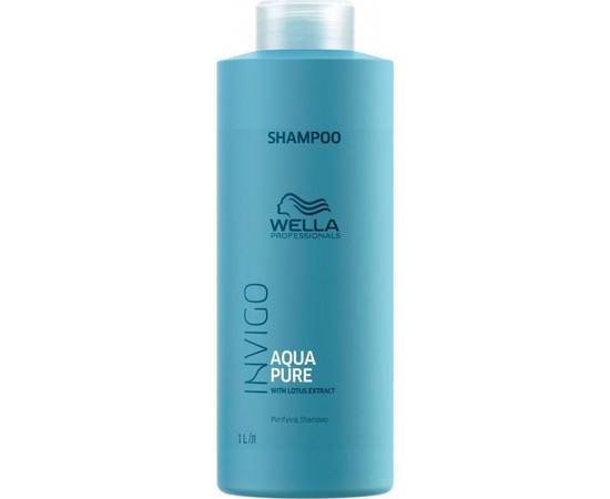 Wella Invigo Aqua Pure Shampoo - Очищающий шампунь 1000 мл, Объём: 1000 мл
