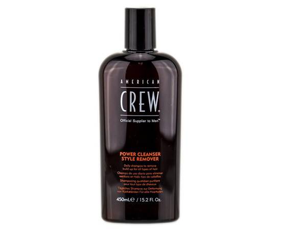American Crew Power Cleanser Style Remover – Шампунь для ежедневного ухода, очищающий волосы от укладочных средств 450 мл, Объём: 450 мл