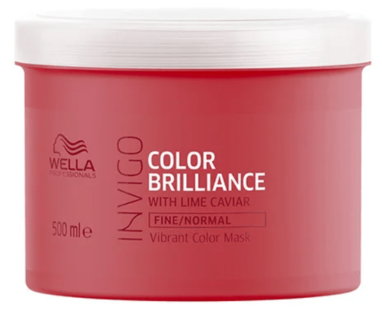 Wella Invigo Color Brilliance Fine/Normal Mask - Маска для защиты цвета окрашенных НОРМАЛЬНЫХ и ТОНКИХ волос 500 мл, Объём: 500 мл