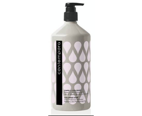 Barex Contempora Shampoo Protezione Colore - Шампунь для сохранения цвета с маслом облепихи и маслом граната 1000 мл, Объём: 1000 мл