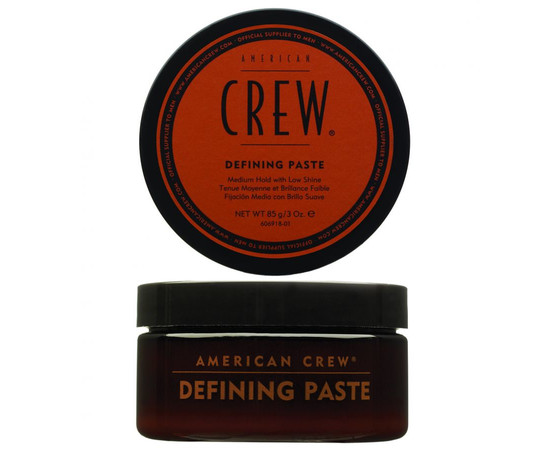 American Crew Defining Paste - Паста со средней фиксацией и низким уровнем блеска 85 гр
