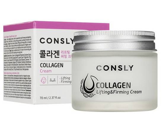 Consly Collagen Lifting and Firming Cream - Лифтинг-крем для лица с коллагеном 70 мл