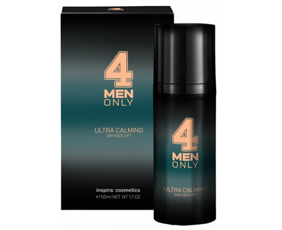 Inspira 4 Men only Ultra Calming 24h Face Lift - Успокаивающий лифтинг-крем для лица 24-часового действия 50 мл
