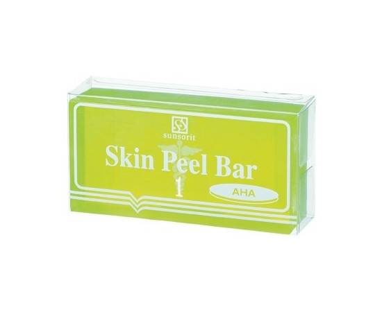 SUNSORIT Skin Peel Bar АНА - Деликатное мыло на основе АНА кислот "Зеленое" 135 гр