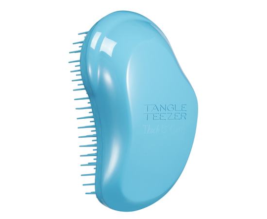Tangle Teezer Thick Curly Azure Blue - Расческа голубой, изображение 3