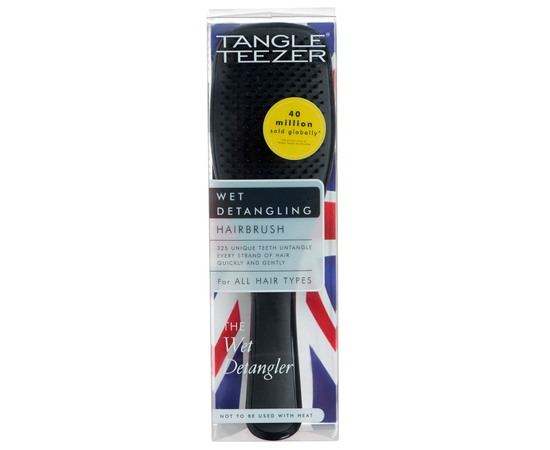 Tangle Teezer The Wet Detangler Midnight Black - Расческа для волос черная, изображение 4