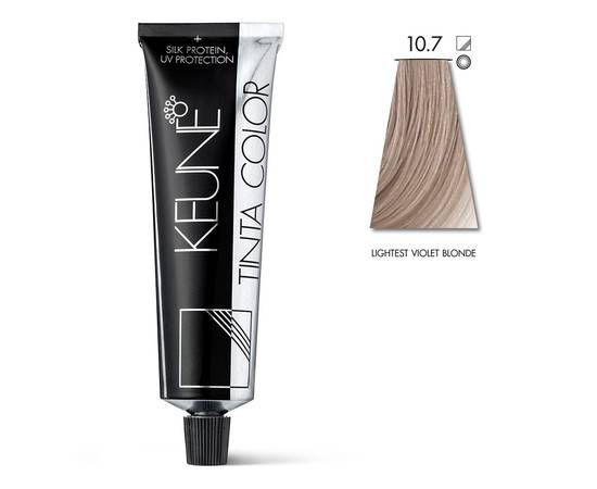 Keune Tinta Color 10.7 - Экстра светлый фиолетовый блондин 60 мл