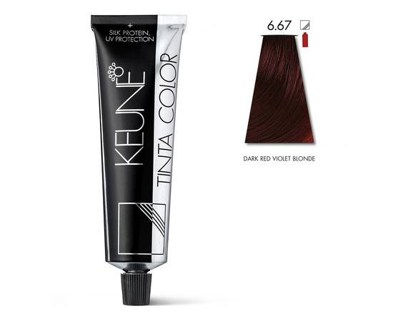 Keune Tinta Color 6.67 - Темный красно-фиолетовый блондин 60 мл
