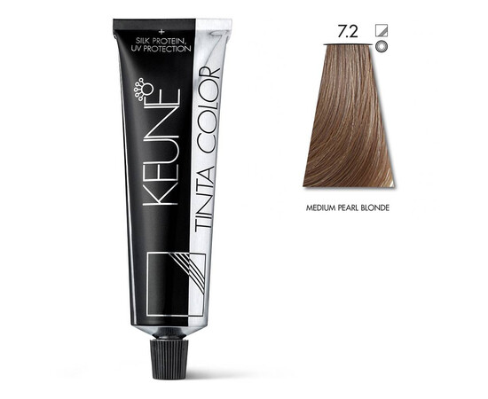 Keune Tinta Color 7.2 - Средний перламутровый блондин 60 мл